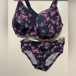 Cacique Floral Print Women's Intimate Set